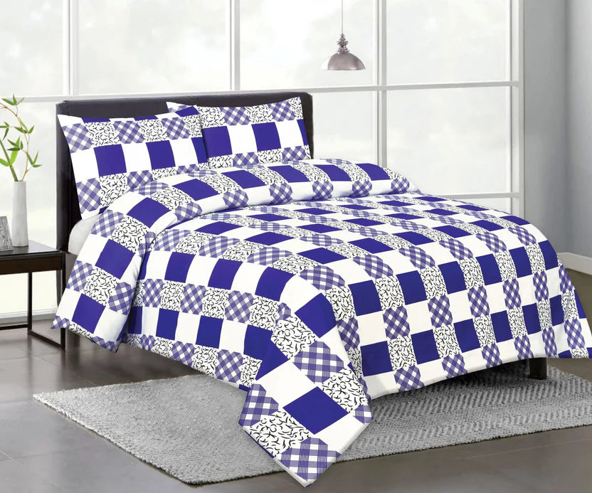 Royal Paris Eleven (3 Pcs Double Bedsheet Set)